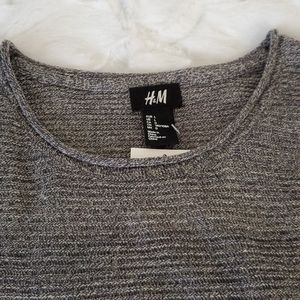 H&M Men's Sweater Sz L Gray color